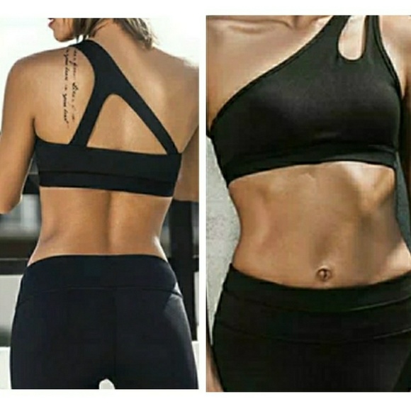 Other - NEW - WMNS STRETCH ONE SHOULDER YOGA/SPORT BRA
